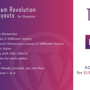 Team Revolution Layouts for Elementor