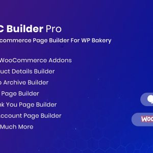 WC Builder Pro – WooCommerce Page Builder for WPBa