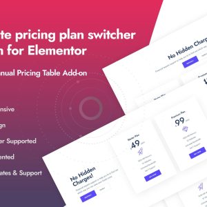 Ultimate Pricing Plan Switcher Addon for Elementor
