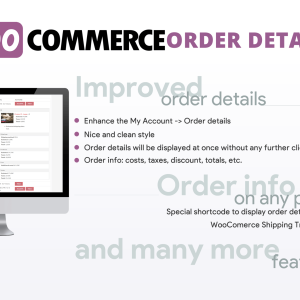 WooCommerce Order Details