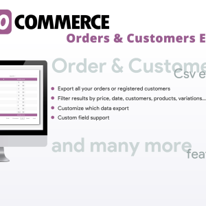 WooCommerce Orders & Customers Exporter