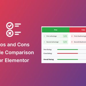 Pros & Cons Widget for Elementor