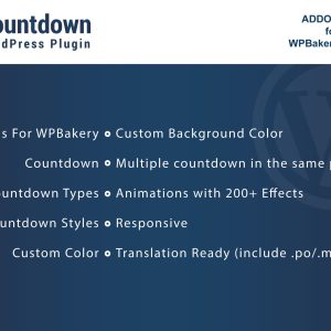 Countdown - Addons for WPBakery Page Builder