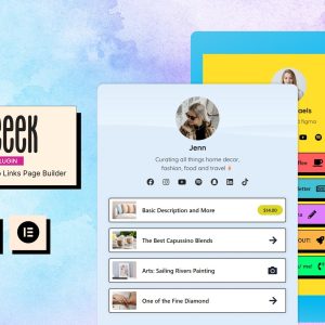 Meeek - Bio Links Creator for Elementor