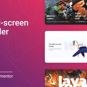 Full-screen Slider for Elementor