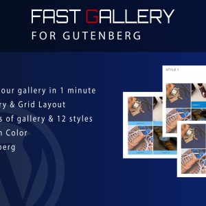 Fast Gallery for Gutenberg - WordPress Plugin