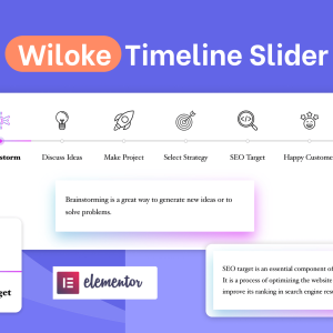 Wiloke Timeline Slider for Elementor