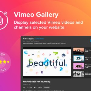 WordPress Vimeo Gallery Plugin