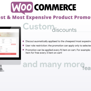 Cheapest & Most Expensive Product Promotions