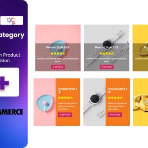 WooCommerce Product Category Grid Elementor Addon