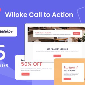 Wiloke Call To Action Addon For Elementor
