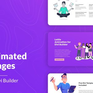 Lottie Animated Images for Divi Builder