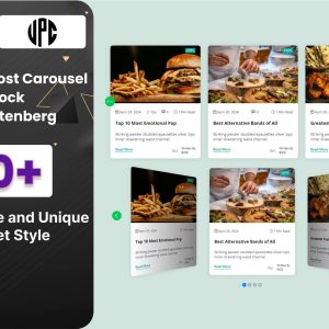Post Carousel Block For Gutenberg