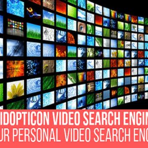 Vidopticon - Video Search Engine