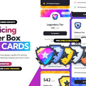 Pricing Tier Box - UI Cards for Elementor