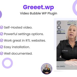 Greet - Video Bubble WordPress Plugin
