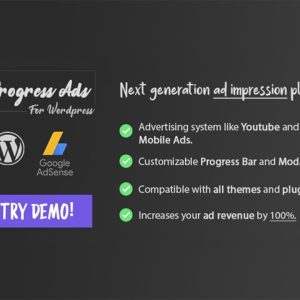 Progress Ads - WordPress Adsense & Banner Plugin