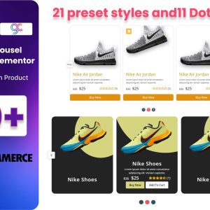 WooCommerce Product Carousel Addon For Elementor