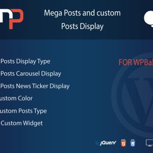 Mega Posts Display for WPBakery