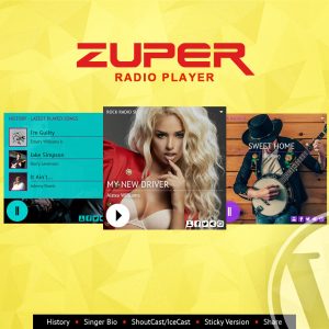 Zuper - Shoutcast and Icecast Radio Player