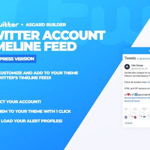 Twitter Timeline Feed WordPress Plugin