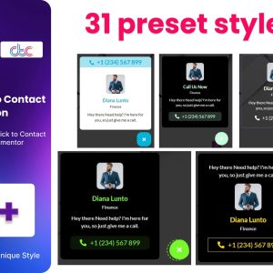 Click To Contact Addon For Elementor