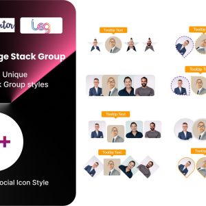Image Stack Group addon for elementor