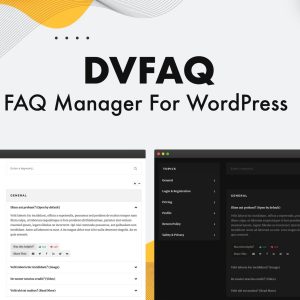 DV FAQ - Advanced WordPress FAQ Plugin
