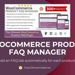 WooCommerce Product FAQ Manager