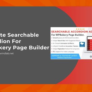 Ultimate Searchable Accordion - WPBakery Addon