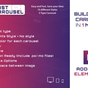 Fast Carousel for Elementor - WordPress Plugin