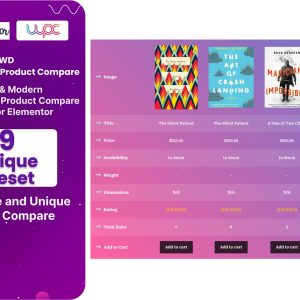 WooCommerce Product Compare Addon For Elementor