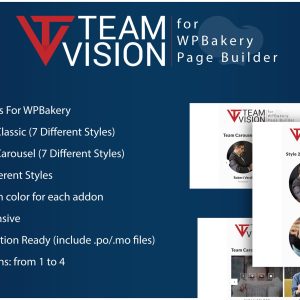 Teamvision - Team Addons for WPBakery Page Builder