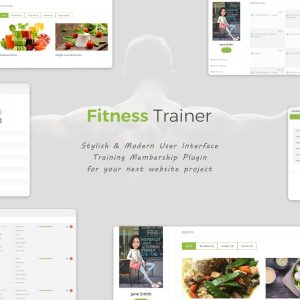 Fitness Trainer- Training Membership gym Plugin